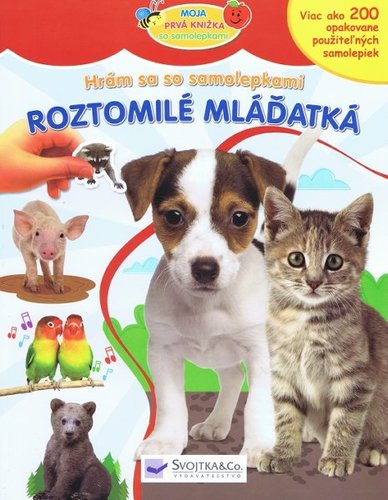 Obrázok Roztomilé mláďatká - Hrám sa so samolepkami