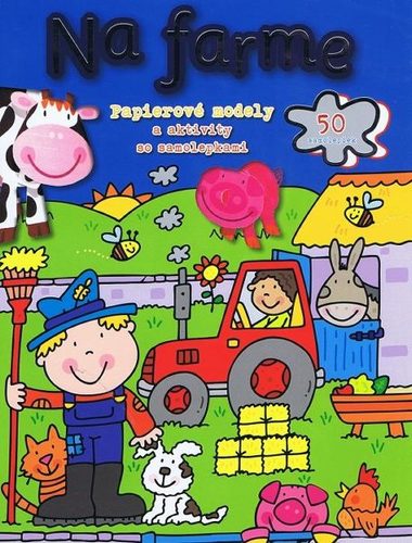 Obrázok Na farme - Papierové modely a aktivity so samolepkami