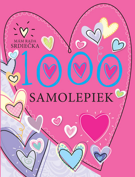 Obrázok Mám rada srdiečka -1000 samolepiek