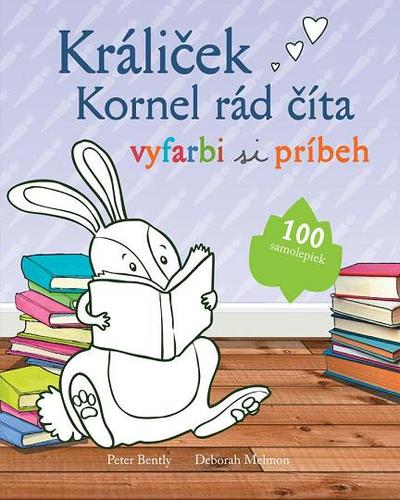 Obrázok Králiček Kornel rád číta - vyfarbi si príbeh