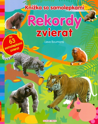 Obrázok Rekordy zvierat - Knižka so samolepkami