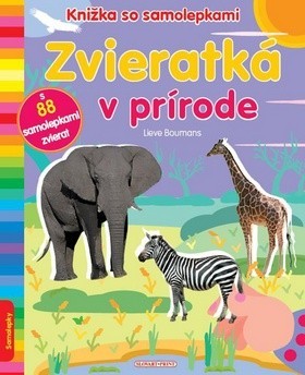 Obrázok Zvieratká v prírode - Knižka so samolepkami