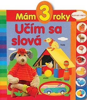 Obrázok Mám 3 roky - Učím sa slová