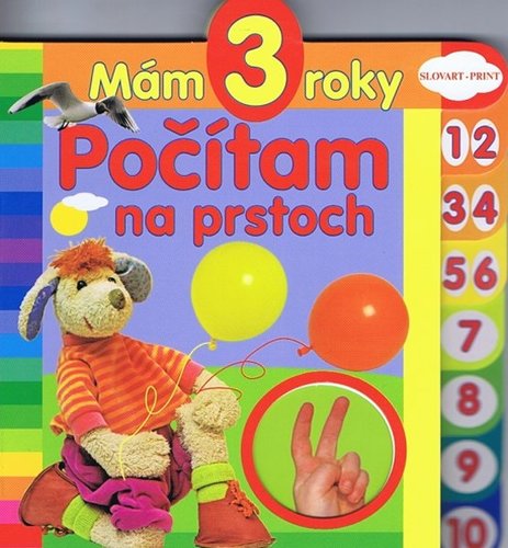 Obrázok Mám 3 roky - Počítam na prstoch