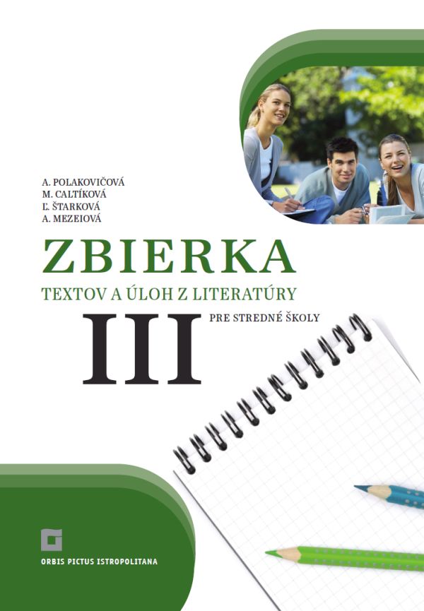 Obrazok Zbierka textov a úloh z literatúry pre stredné školy III