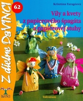 Obrázok Víly a kvety z papierového špagáta a papierovej stuhy – Z dielne DaVINCI 62
