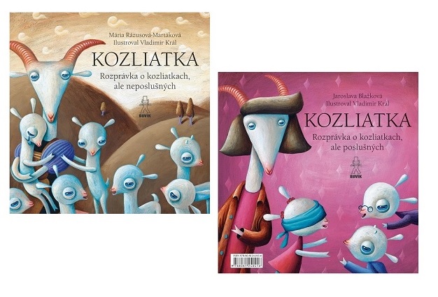 Obrazok Kozliatka - Rozprávka o kozliatkach, ale poslušných/ ale neposlušných