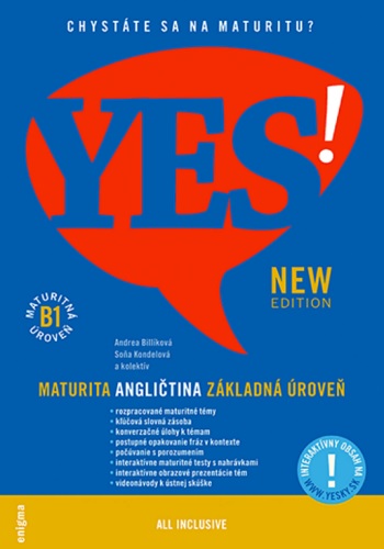 Obrazok YES! Angličtina - maturita - základná úroveň B1 - interaktívny obsah