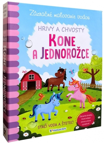 Obrázok Kone a jednorožce - zázračné maľovanie vodou