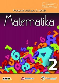 Obrázok Matematika pre 5. ročník základnej školy/2. polrok