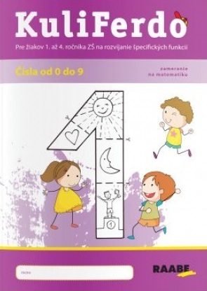 Obrázok Kuliferdo - vývinové poruchy učenia - čísla od 0 po 9