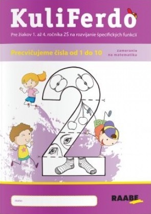 Obrázok Kuliferdo - vývinové poruchy učenia - precvičujeme čísla od 1 po 10