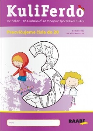 Obrázok Kuliferdo - vývinové poruchy učenia - precvičujeme čísla do 20