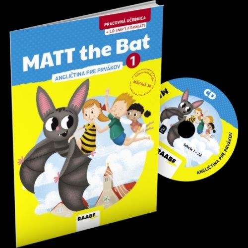 Obrázok MATT the Bat 1 - angličtina pre prvákov + CD - pracovná učebnica