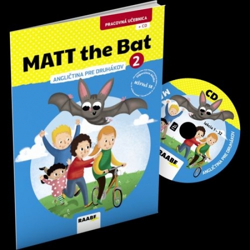 Obrázok MATT the Bat 2 - angličtina pre druhákov + CD - pracovná učebnica