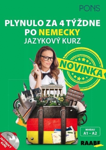 Obrázok Plynulo za 4 týždne po nemecky-Pons-jazykový kurz+ 2CD