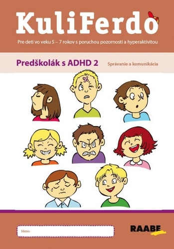 Obrázok Kuliferdo – Predškolák s ADHD 2 – Správanie a komunikácia PZ