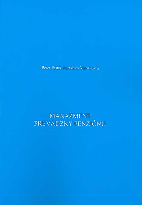 Obrazok Manažment prevádzky penziónu