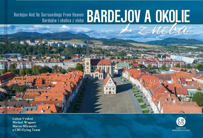 Obrazok Bardejov a okolie z neba - Bardejov And Its Surroundings From Heaven / Bardejów i okolica z nieba