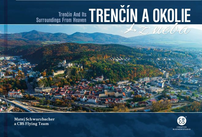 Obrazok Trenčín a okolie z neba - Trenčín And Its Surroundings From Heaven