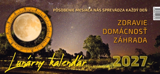Obrazok Lunárny kalendár 2027 stolový