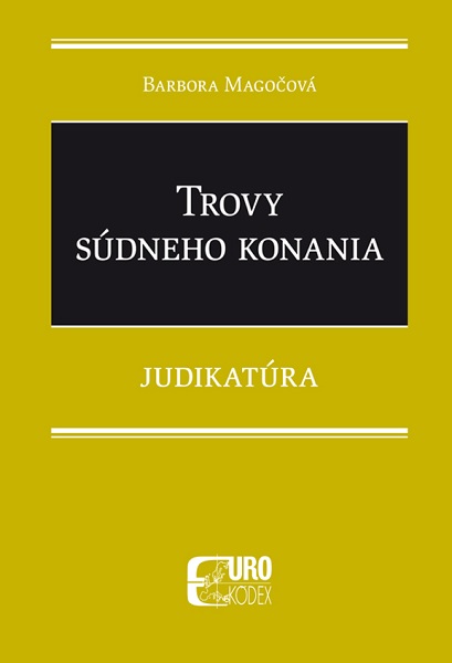 Obrazok Trovy súdneho konania - Judikatúra