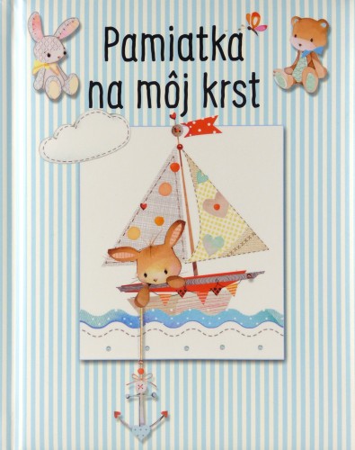 Obrazok Pamiatka na môj krst - modrá