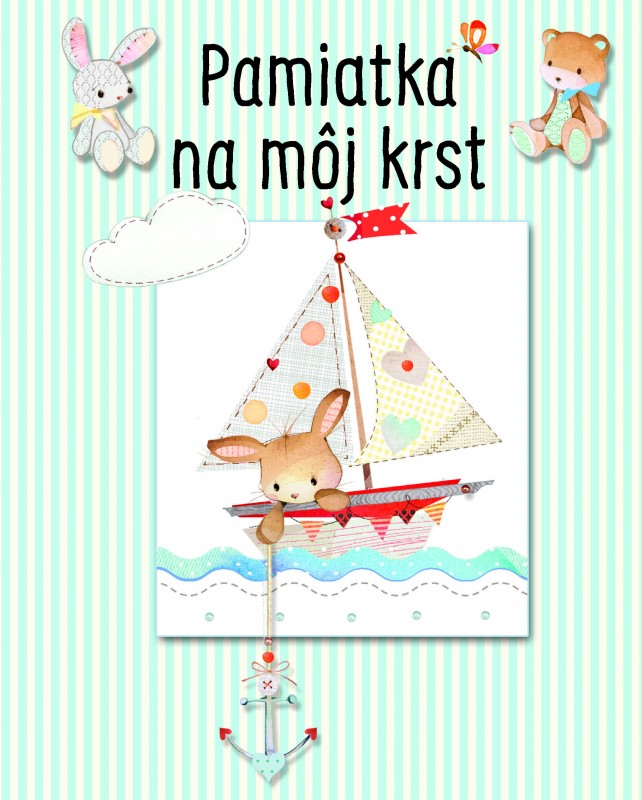 Obrazok Pamiatka na môj krst - modrá (2. vydanie)