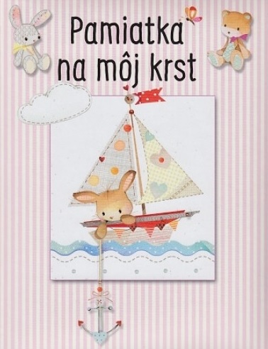 Obrazok Pamiatka na môj krst - ružová (3. vydanie)