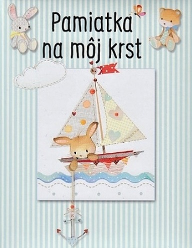 Obrazok Pamiatka na môj krst - modrá (3. vydanie)