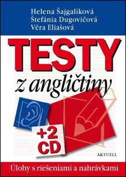 Obrázok Testy z angličtiny, úlohy s riešeniami a nahrávkami + 2CD