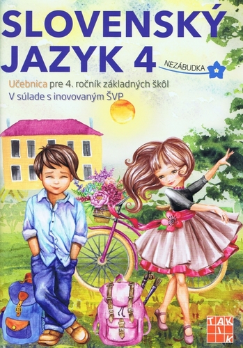 Obrázok Slovenský jazyk 4 - učebnica