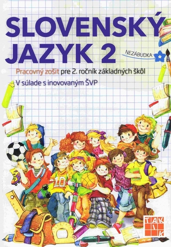 Obrázok Slovenský jazyk 2-Pracovný zošit pre 2. ročník ZŠ