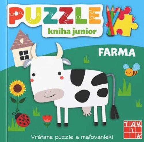 Obrázok Farma - Puzzle kniha junior