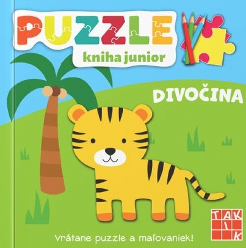 Obrázok Divočina - Puzzle kniha junior