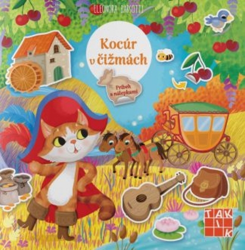 Obrázok Kocúr v čižmách - príbeh s nálepkami