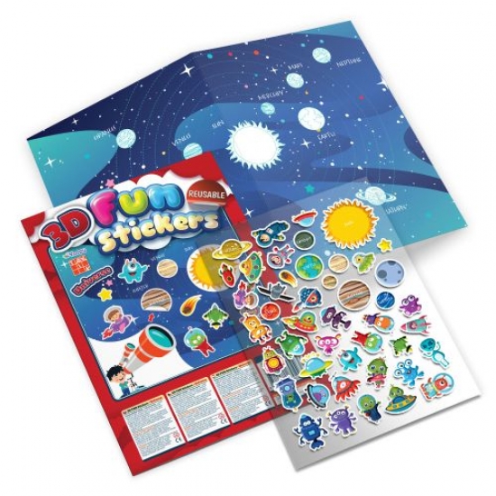 Obrázok Tajomný vesmír s 3D nálepkami