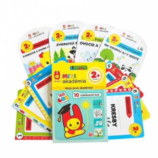 Obrázok Mini akadémia ( balíček ) - úroveň A  (pre deti od 2 rokov)