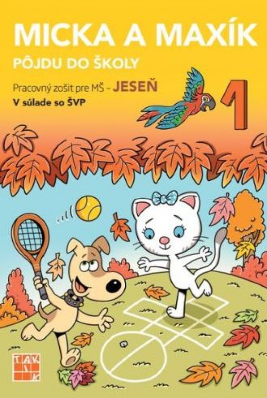 Obrázok Jeseň - Micka a Maxík idú do školy PZ