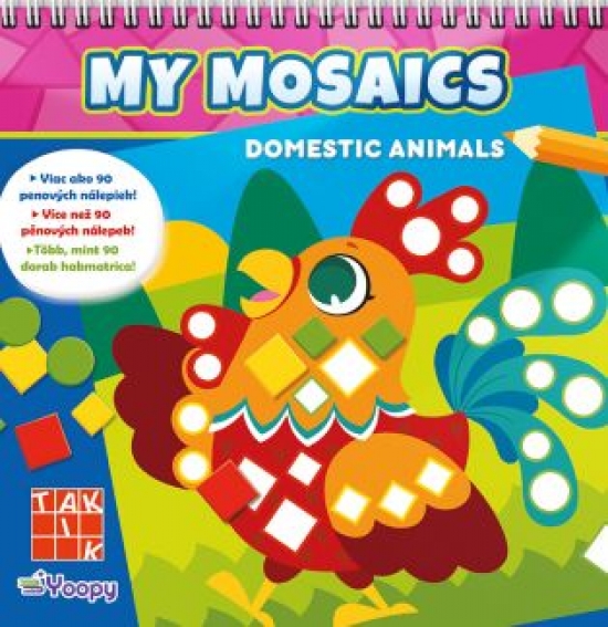 Obrázok Mozaikové nálepky - Máme doma zvieratko