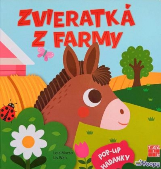 Obrázok Pop-up hádanky: Zvieratká z farmy