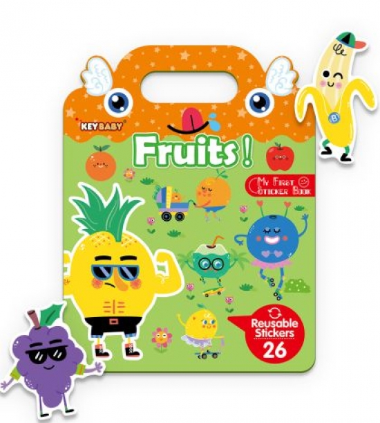 Obrázok Gumolepky - Poznávam ovocie