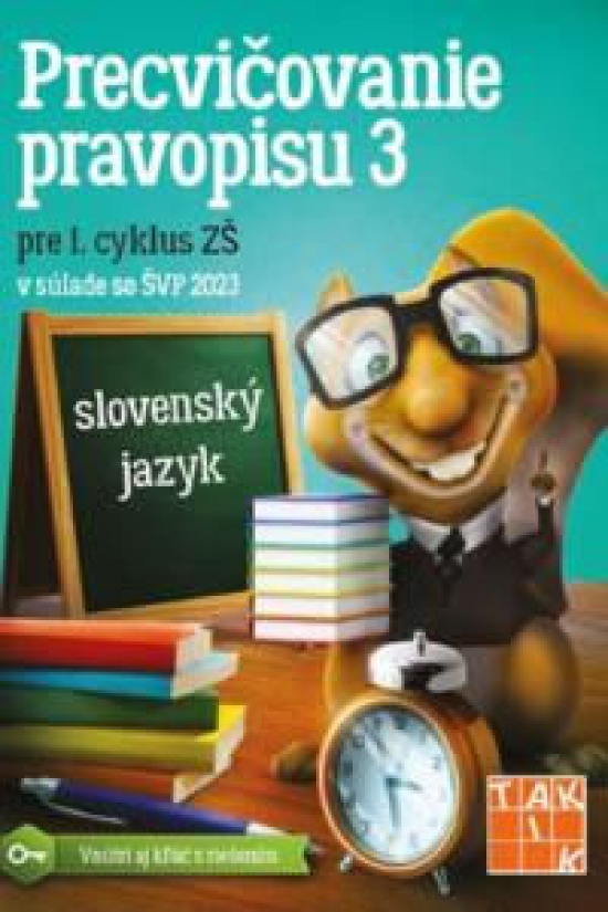 Obrázok Precvičovanie pravopisu 3 PZ