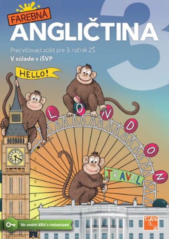 Obrázok Farebná angličtina pre 3. ročník