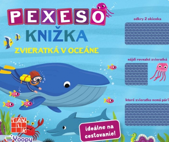 Obrázok Pexeso knižka - Zvieratká v oceáne
