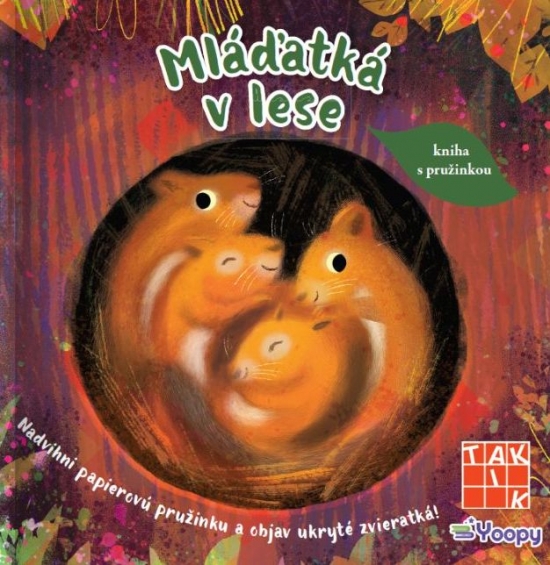 Obrázok Mláďatká v lese - kniha s pružinkou