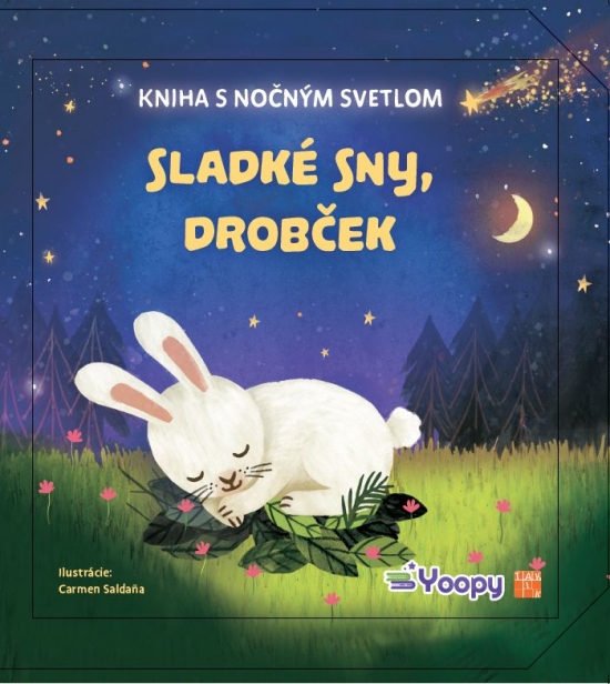 Obrazok Sladké sny, drobček - kniha s nočným svetlom