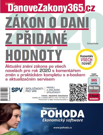 Obrázok Zákon o dani z přidané hodnoty 2020 s komentářem změn