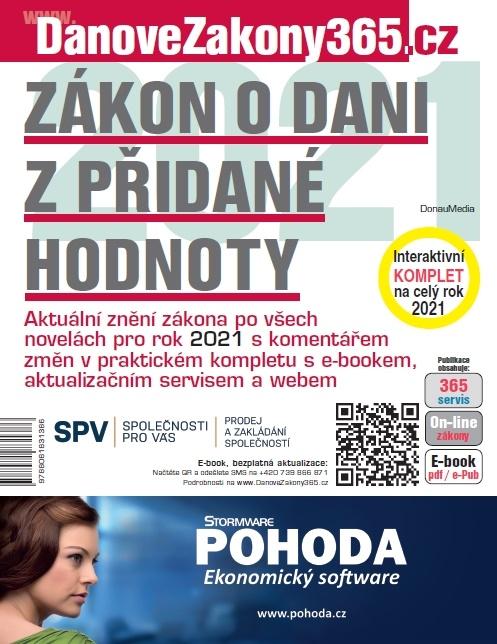 Obrázok Zákon o dani z přidané hodnoty 2021 s komentářem změn
