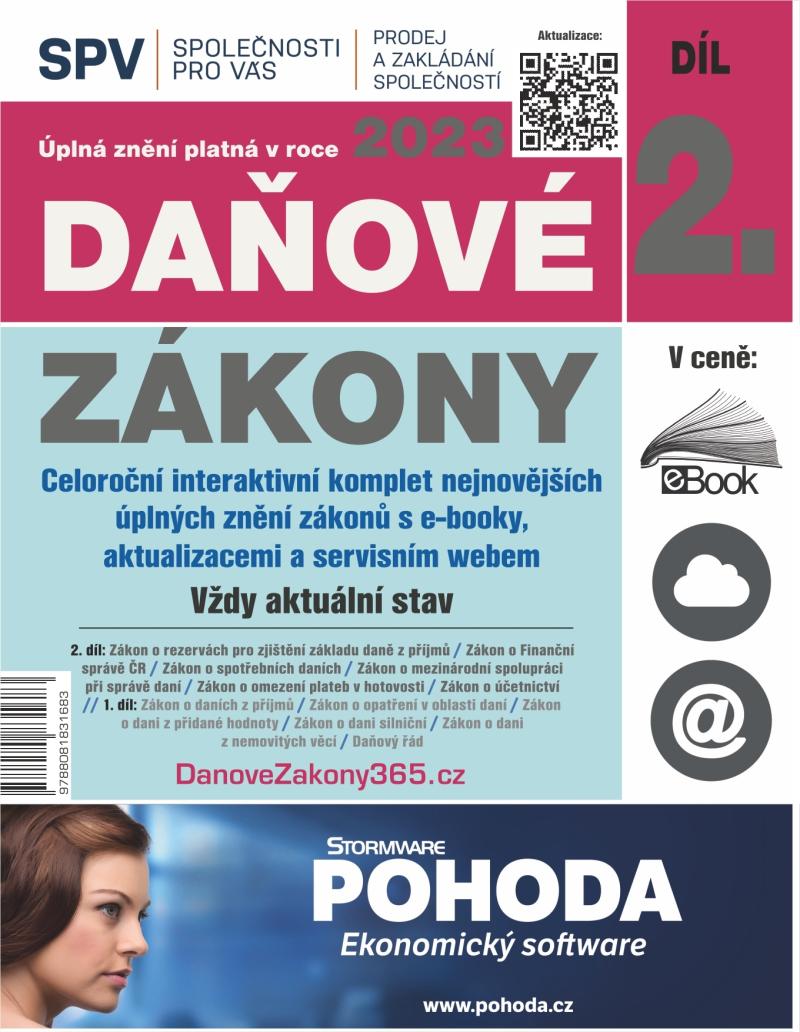 Obrázok Daňové zákony 2023 (Díl 2.)